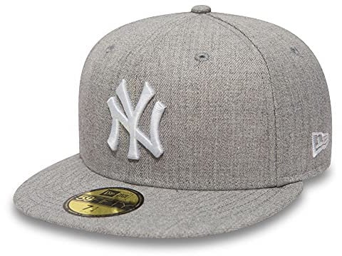 New Era 59Fifty Casquette - Heather New York Yankees Gris