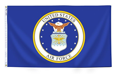 Annin Flagmakers SolarGuard NYL-Glo, 1,5 x 2,4 m, Militär-Flagge aus Nylon, Modell 602 Offizielles Lizenzprodukt