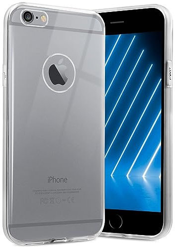 ONEFLOW Ultra Clear Case Kompatibel mit iPhone 6s Plus / 6 Plus Hülle Transparent, Handyhülle aus Soft Silikon, Extrem Stoßfest und Flexibel, TPU Schutzhülle Durchsichtig - Klar