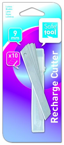 Safetool Etui 10 lames cutter 9mm
