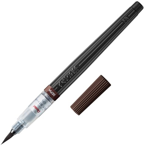 Pentel Art Brush Pen - Sepia
