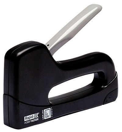 Rapid Handtacker Hobby, Tacker für Holz und Stoffe, Leicht und Klein, inkl. 180 Klammern Typ 53, 6mm