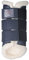 HKM 8585 Gamaschen Comfort, Teddyfutter Lederimitat-Kunstleder Anatomisch, Dunkelblau, L