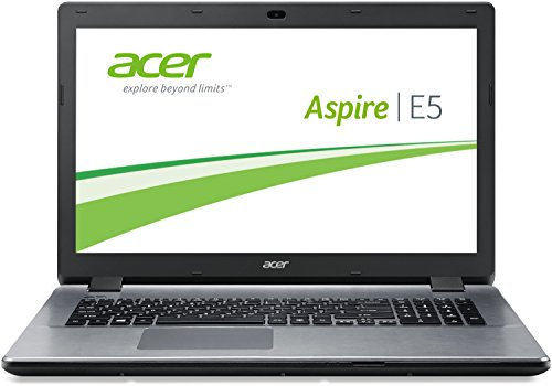 Acer Aspire E17 E5-731-P26N 43.94 cm (17.3 Zoll) Notebook (Intel pentium 3556U 1,7GHz, 4GB RAM, 500GB HDD, Intel HD, DVD, kein Betriebssystem) silber