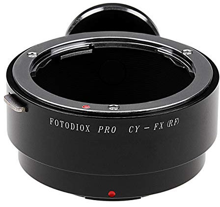 Fotodiox Pro Lens Mount Adapter Compatible with Contax/Yashica (CY) Lenses on Fujifilm X-Mount Cameras
