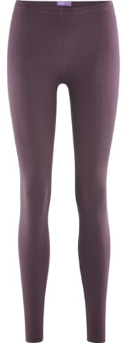 Living Crafts - ANNEDORE | Leggings - Hautenge Passform, hoher, elastischer Bund, ohne Seitennähte, umfangreiche (Dark Prune)