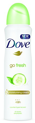Dove Go Fresh Cucumber Aerosol Anti-Perspirant Deodorant, 150ml
