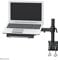 Newstar NOTEBOOK-D100 Desk Mount (clamp) for Laptop, Height Adjustable - Black