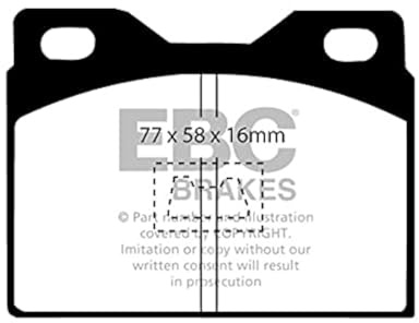 Satz EBC Yellowstuff Bremsklötze DP4114