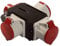 as - Schwabe MIXO Starkstromverteiler – CEE-Stecker 400V/32A/5-polig, ca. 22 kW - Stromadapter - 3 x CEE Steckdose 400 V 32 A, 5-polig - Stromstation - Außenbereich – Made Germany – IP44, 60832