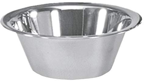Schüssel aus Edelstahl Größe: 24 cm