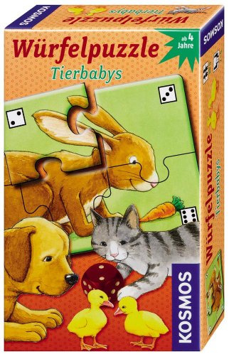 Kosmos 710804 - Würfelpuzzle Tierbabys