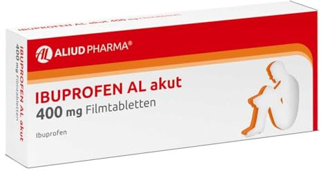 ALIUD IBUPROFEN AL akut 400 mg Filmtabletten - 10 St Filmtabletten 05020869