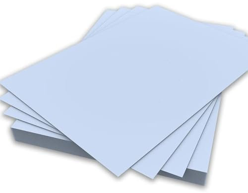 A5 hellblaues Papier, 80 g/m², doppelseitiges Druckerpapier, Kopierer, Origami, Flyer, Zeichnen, Schule, Büro, Druck, 148 mm x 210 mm (A5-Papier, 80 g/m², 200 Blatt)