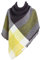 DELEY Retro Weiches Plaid Tartan Herbst Winter Schals Oversized Lange Stola Wrap Deckenschal Gelb