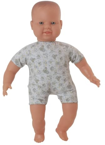 Miniland Babypuppe mit weichem Körper europäisch 40 cm-31061, Merhfarbig