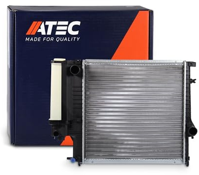 ATEC Germany 1x Radiateur moteur Radiateur à eau | Compatible avec: BMW 3, 3, 3 Cabriolet, 3 Cabriolet, 3 Compact, 3 Coupe, 3 Touring, 3 Touring, Z3 Roadster
