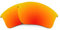 Revant Lentes de Repuesto Compatibles con Gafas de Sol Oakley Half Jacket 2.0 XL, Polarizados, Rojo Fuego MirrorShield