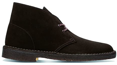Clarks Desert Boot, Stivali Chukka Uomo, Marrone (Brown Sde), 41