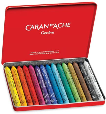 Caran d'Ache 7000 Neocolor Wachs-/Öl-Kreidestifte (15 Stück)