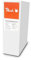 Peach PBT304-01 Thermobindemappe für 40 Blätter, A4, 80g/M2, 20 Stück, Weiß weiss,weiss