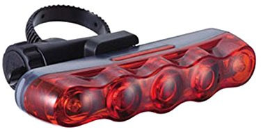 Cateye Rückbeleuchtung LD610, schwarz/rot