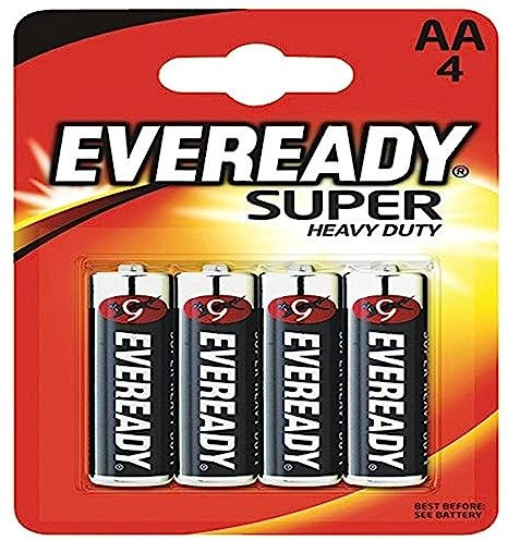 Eveready Silver AA Batteries 4 Pack