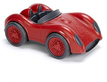 Green Toys 8671478 Rennwagen, Spielzeugauto, nachhaltiges Spielfahrzeug für Kinder ab 12 Monaten