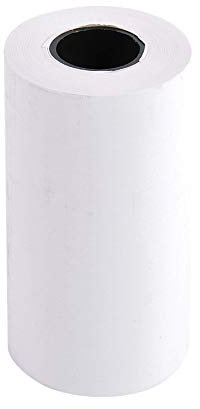 Exacompta 40641E Packung (mit 20 Kassenrollen, 1-lagig thermisch hohe Auflösung, ideal für Kartenzahlung, 55g/qm, Breite: 57mm, Duchmesser Kern: 12mm, Länge: 9m) 1er Pack (1 x 20 Stück) weiß