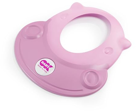 OK Baby N38296630X Hippo - Bade-Spritzschutz, pink
