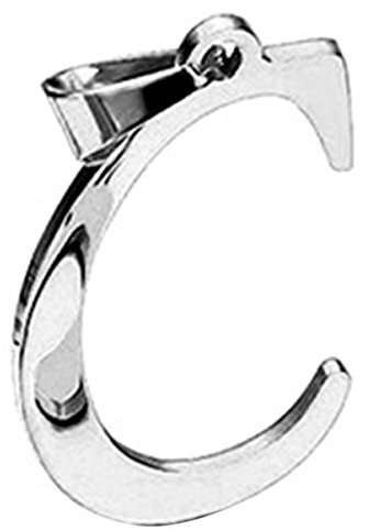 Flongo Damen Halskette Herren Anhänger Männer Kette Namen Buchstabe C Edelstahl Anhänger Halskette Silber 26 Alphabete Buchstaben Charme Poliert, mit 55cm Kette