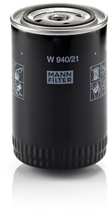 MANN-FILTER W 940/21 Ölfilter - für Pkw + Transporter | Für PKW, Hohe Filtrationsleistung, Optimaler Motorschutz, Hochwertige Dichtung, Echte OE-Technologie