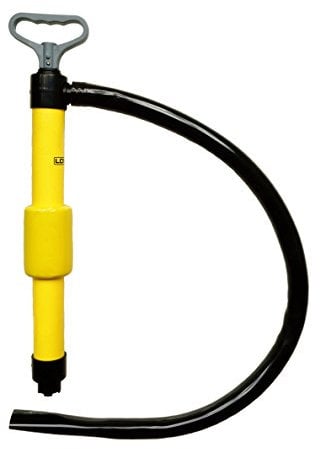 Lomo Kayak Bilge Pump with Hose Yellow