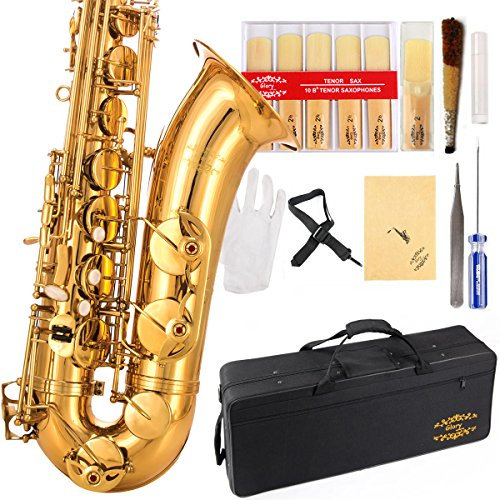 Glory E Flach Alto Saxophon mit 11reeds gold