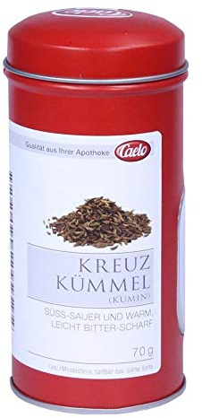 KREUZKÜMMEL Kumin ganz Blechdose Caelo HV-P 70 g