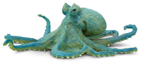 Safari s200929 Sea Life Octopus Miniatur, Blau-Ringen