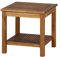 Siena Garden Beistelltisch Astoria, 45x45x45cm, Gestell: Akazienholz, geölt in natur, Tischplatte: Akazienholz, FSC 100%
