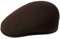 Kangol Wool 504 Flat Cap, Brown (Espresso), X-Large