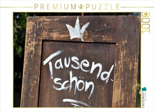 CALVENDO Puzzle Tausendschön | 1000 Teile Lege-Größe 64 x 48 cm Foto-Puzzle für glückliche Stunden