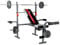 HAMMER Hantelbank Bermuda inkl. 25 kg Gewichte B-Qualität