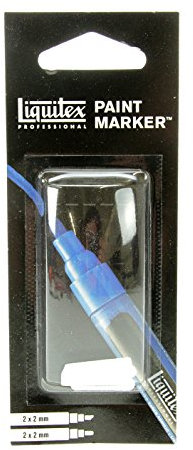 Liquitex – Pennarello a vernice a punta fine, confezione da 4