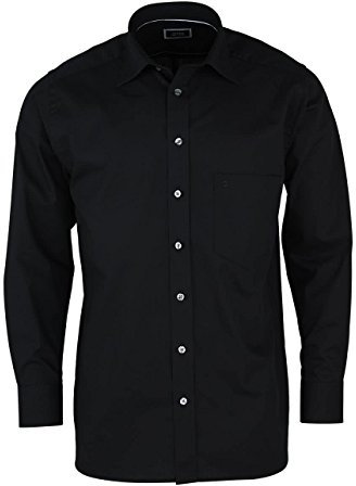 Hatico Herren Bügelfreies Businesshemd Chambray