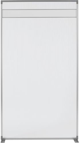 magnetoplan Raumteiler halbtransparent, 1800 x 1000mm mit Magnetleiste - Bürozubehör & Schulbedarf - Stellwand, Magnettafel