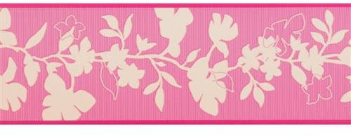 Esprit home Profil-Bordüre Rot, Weiß 551023