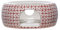 Bloomingville Stövchen Carla Retro Teewärmer Vintage Kannenwärmer ø 14,5 cm, rot, Keramik