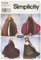 Simplicity 5794 Damenkostüme, Papier, Weiß, A (XS, S, M, L)