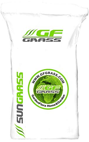 Rasensamen GF Sun Grass Pro 1kg dürreresistenter Rasen Grassamen Rasensaat Saatgut Grassaat