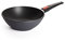 Woll 11026DPS Diamond Lite Wok in ghisa/orientabile e Padella, Diametro: 26 cm per mescolare, 9 cm di Altezza, con Manico Rimovibile