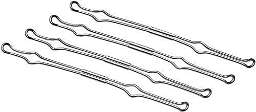 Rexel Drahtniederhalter für Bügelabstand, 80 mm, 100 Stück