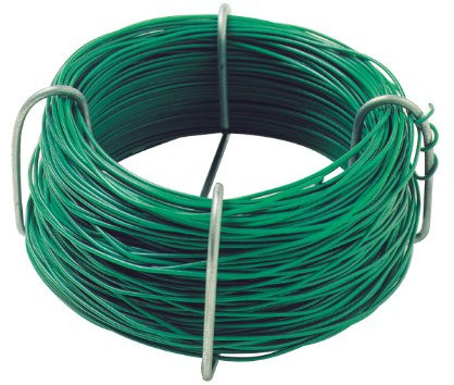 Greengeers 95620 Rouleau de fil de fer plastifié 50 Mètres